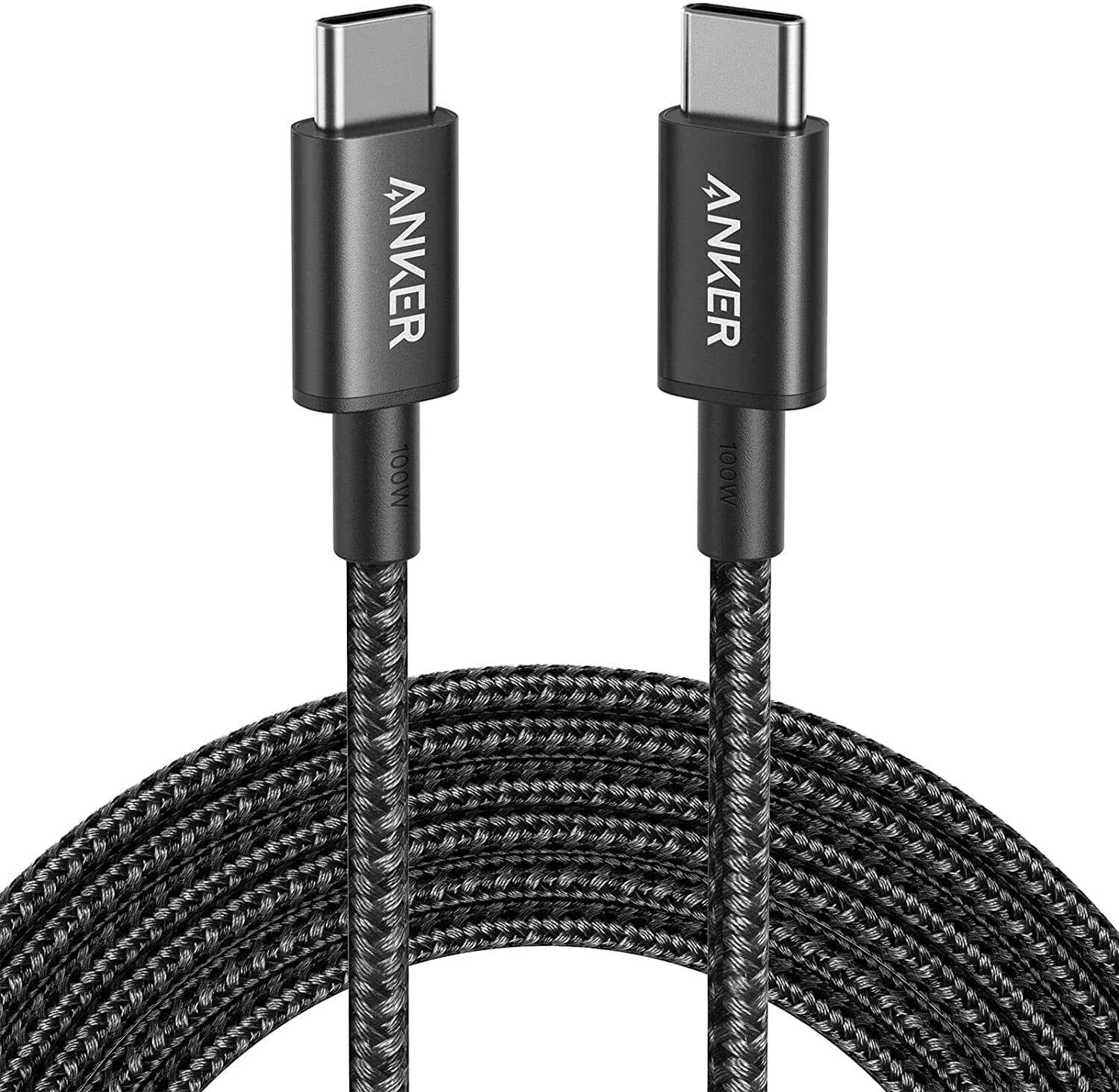 منتج حاسوب محمول Anker 100W USB C Fast Charging Cable 10ft Long Braided Nylon Cord for ماك بوك 194644064662, 7 image