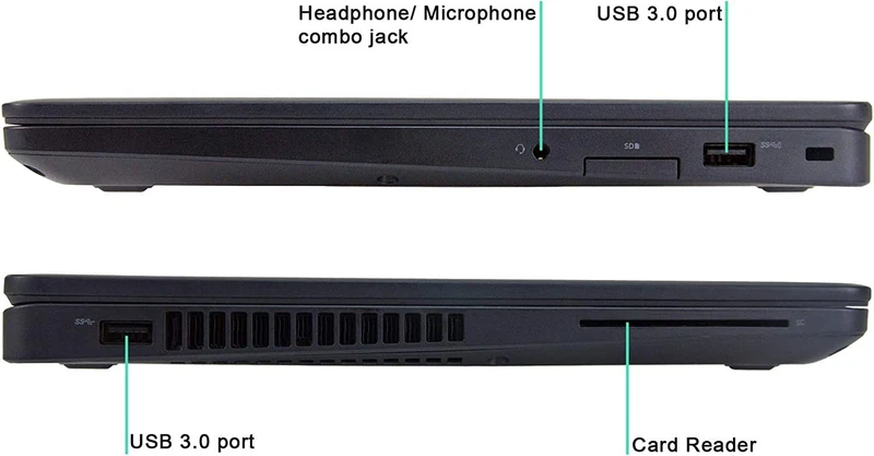حاسوب محمول 14" ديل Latitude حاسوب محمول: Intel i5! 4جيجابايت RAM! 256جيجابايت SSD! Zorin Core إصدار!, 2 image