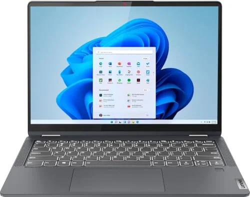 Lenovo IdeaPad Flex 5 2n1 convertible Laptop -Intel Core i5-1235U, 8GB RAM, 512GB SSD, Intel Iris Xe Graphics, 14" WUXGA IPS 300nits 10-point Multi-touch, Backlit, FingerPrint., 4 image