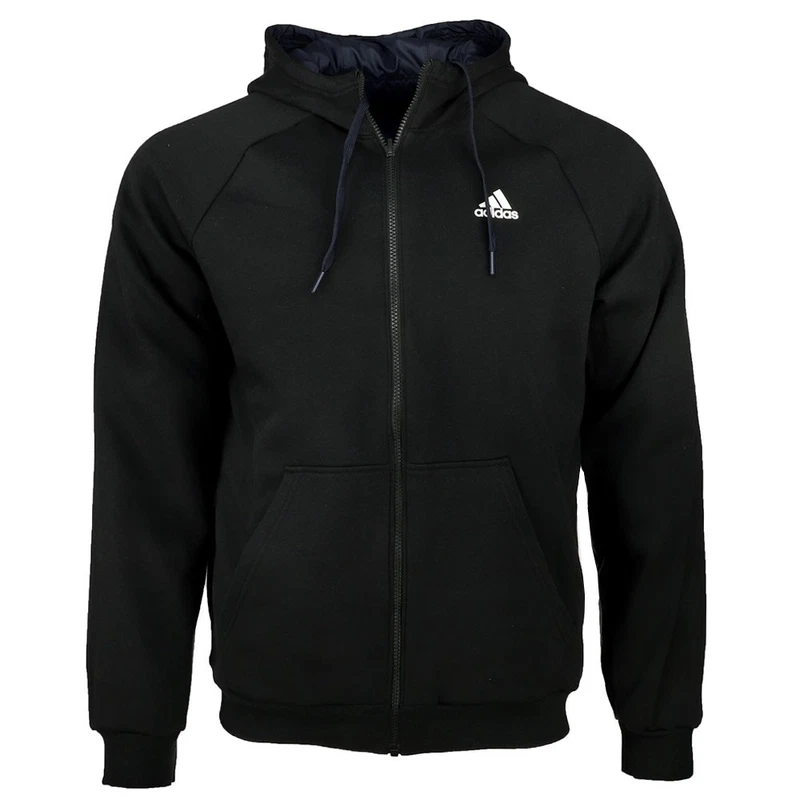 منتج ملبس أديداس Balance Full Zip Reversible جاكيت Mens أزرق Casual Athletic Outerwear, 3 image