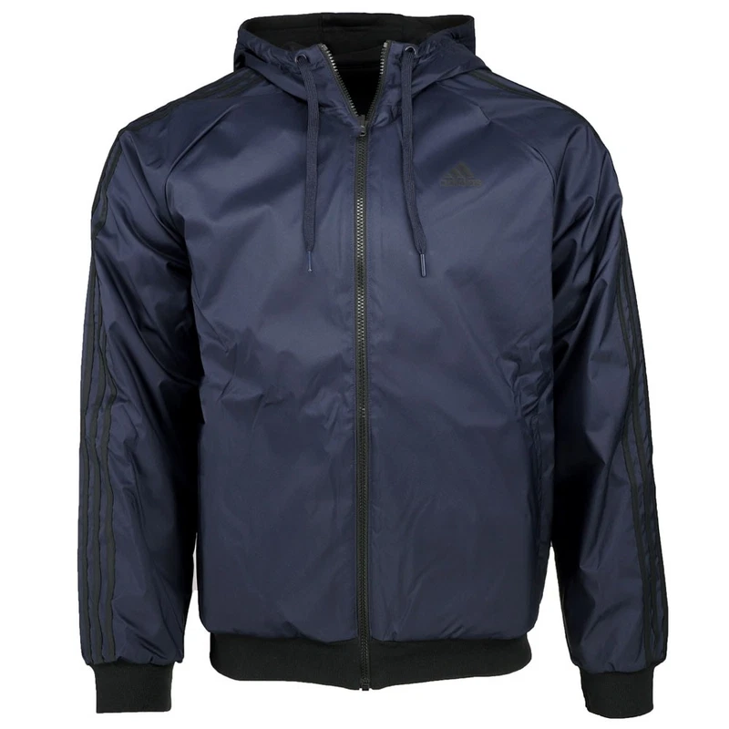 منتج ملبس أديداس Balance Full Zip Reversible جاكيت Mens أزرق Casual Athletic Outerwear, 5 image