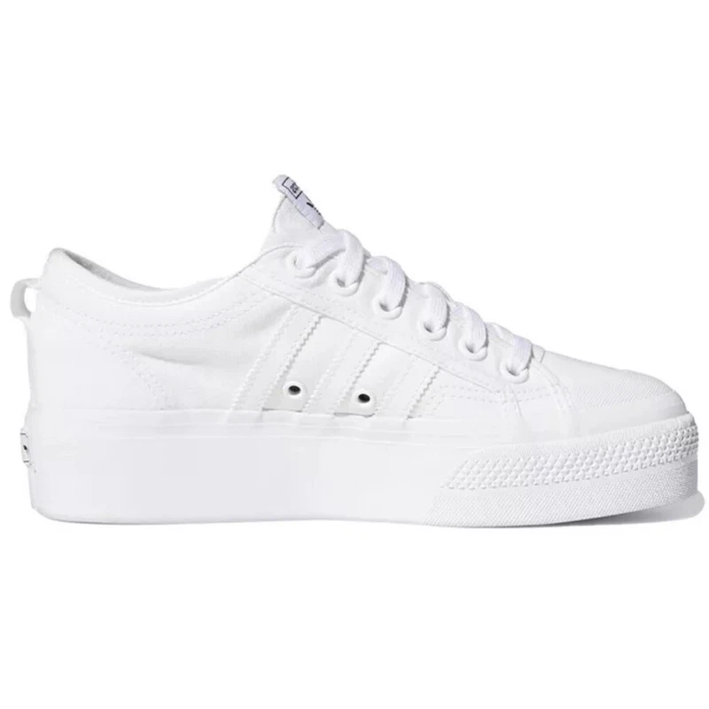 Adidas originals Nizza Platform Fabric wear-resistant Low-top board shoes FV5322, 3 image