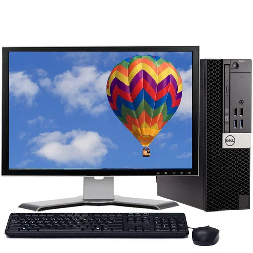 ديل مكتبي كمبيوتر PC i7, up to 64جيجابايت RAM, 4تيرابايت SSD, 24" Lقرص مدمجs, Windows 11 or 10, 2 image