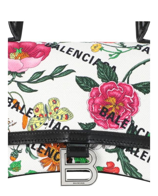منتج Gucci Womens X Balenciaga Small Flora Hourglass Shoulder Bag, 2 image