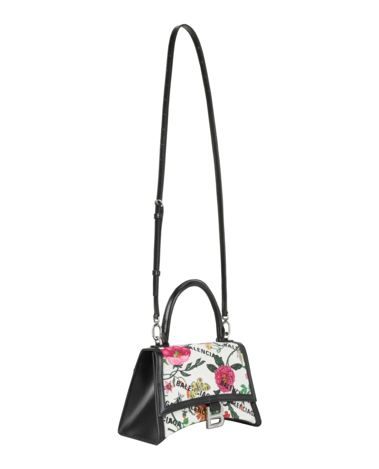 منتج Gucci Womens X Balenciaga Small Flora Hourglass Shoulder Bag, 3 image