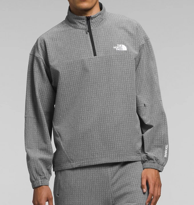 منتج ملبس Mens The North Face Tekware Grid 1/4 Zip Pullover جاكيت Coat جديد, 3 image