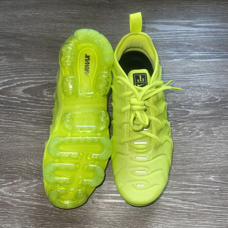 Nike VaporMax Plus Shoes Tennis Ball Neon DX1784-300 Women's Size 7/ Men âs 5.5, 5 image