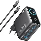 شاحن من أنكر بتقنية USB، متوافق مع ماك بوك وآيباد وآيفون وجالاكسي S24/S23، بثلاثة منافذ, 5 image