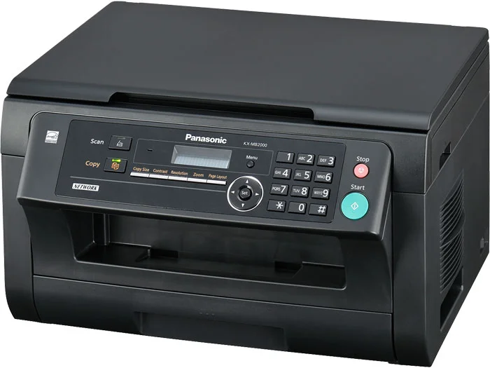 منتج Panasonic KX-MB2000 24PPM 3-in-1 Monochrome Laser MFP, 2 image