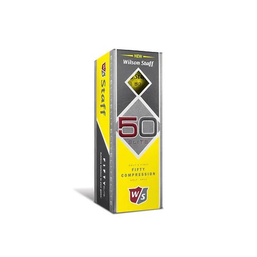 منتج جديد Wilson Staff Fifty Elite Yellow Golf Ball, 2 image