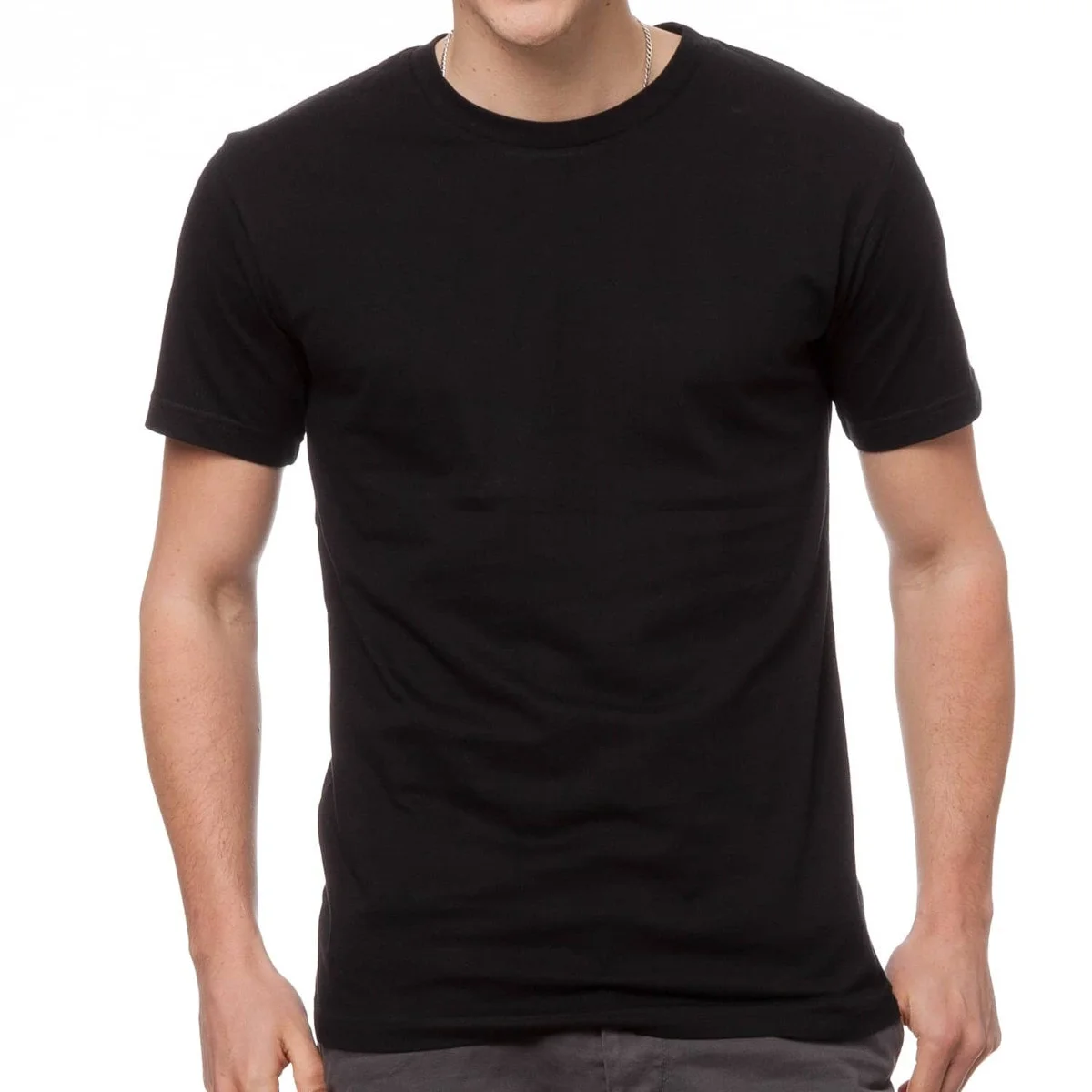 تي شيرت, Color: أسود, اللون: Black, الحجم: Medium, 2 image