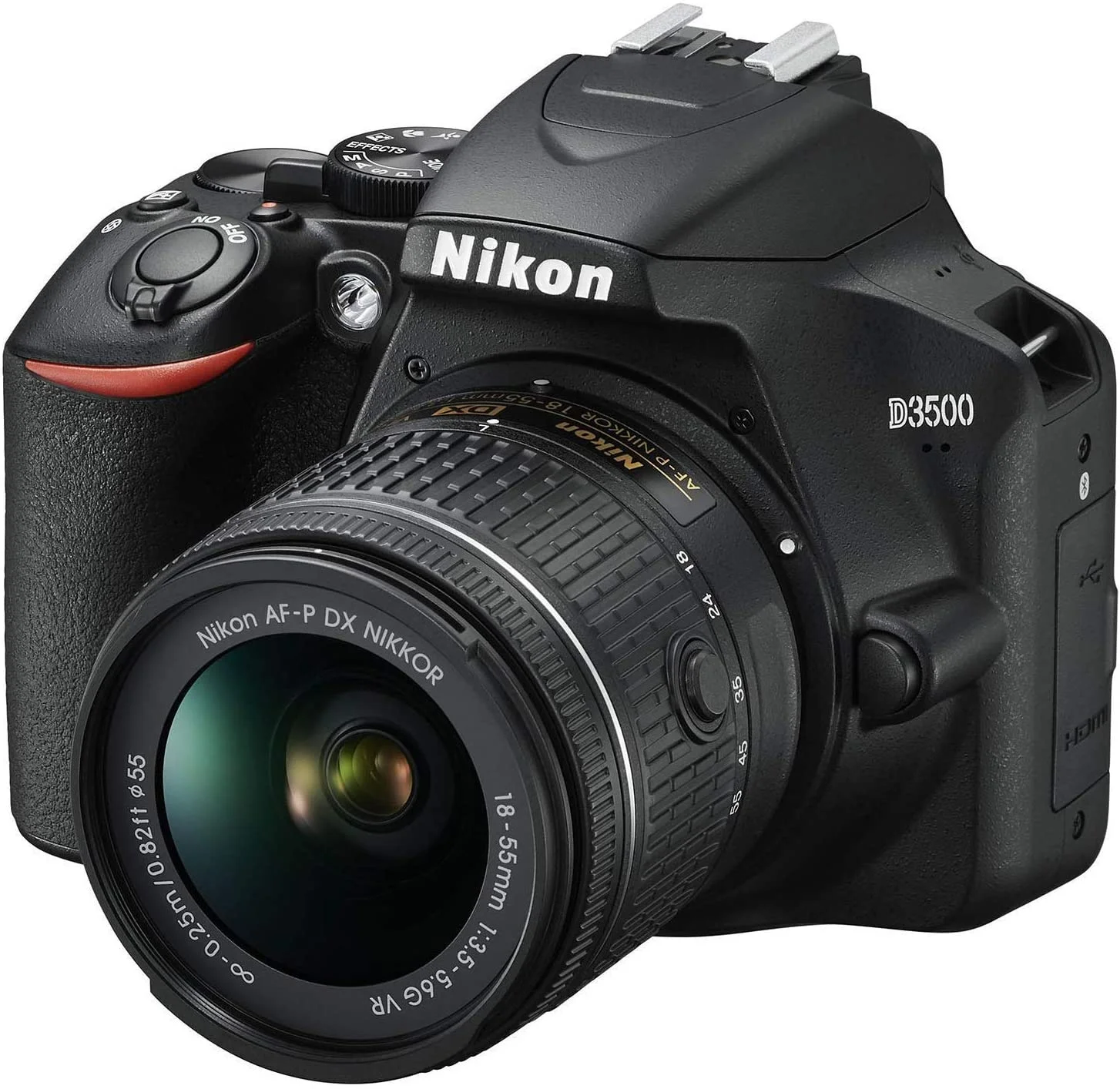 كاميرا نيكون D3500 دي اس ال ار بعدسة 18-55 ميجابيكسل 24.2 AF-P, 4 image