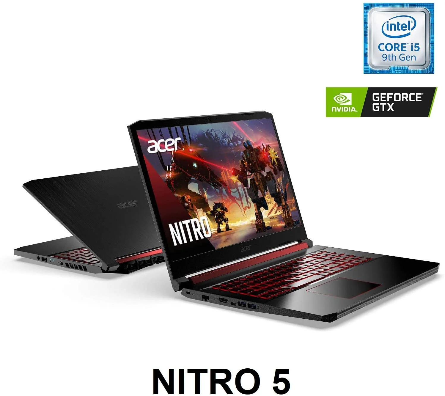 Acer Nitro 5 جيمينج لابتوب | i5-9300H | GTX 1650, 3 image