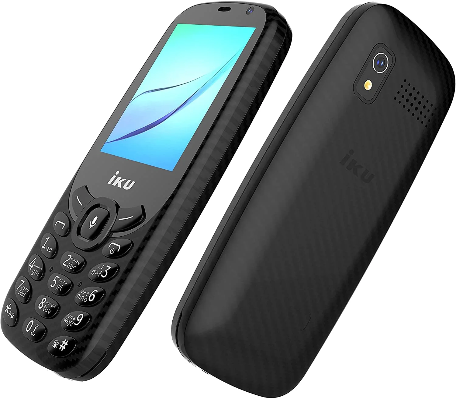 IKU V400 - Dual Sim 512 MB RAM- 4 GB ROM - 4G LTE Black, 2 image