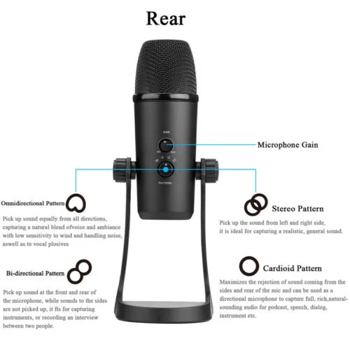 BOYA BY-PM700 USB ميكروفون, 7 image
