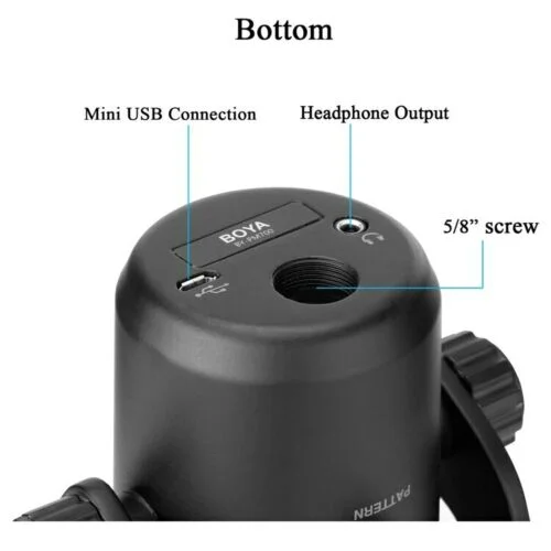 BOYA BY-PM700 USB ميكروفون, 6 image