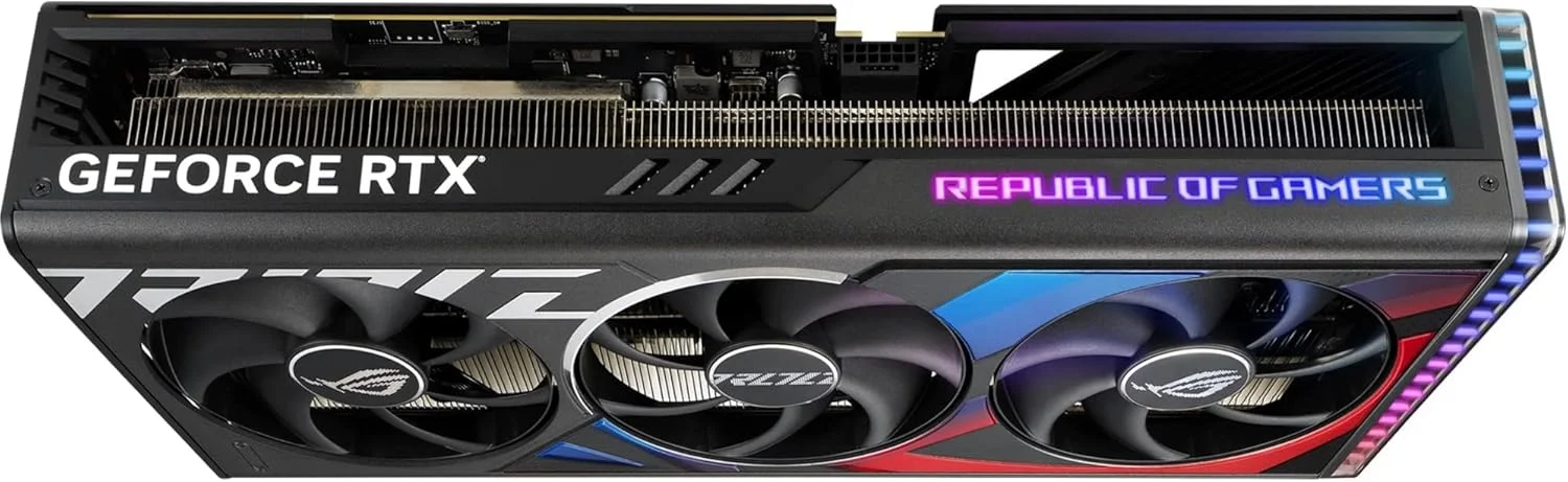 ASUS ROG Strix GeForce RTX ® 4090 OC إصدار Gaming كارت شاشة (PCIe 4.0, 24GB GDDR6X, HDMI 2.1a, DisplayPort 1.4a), 3 image