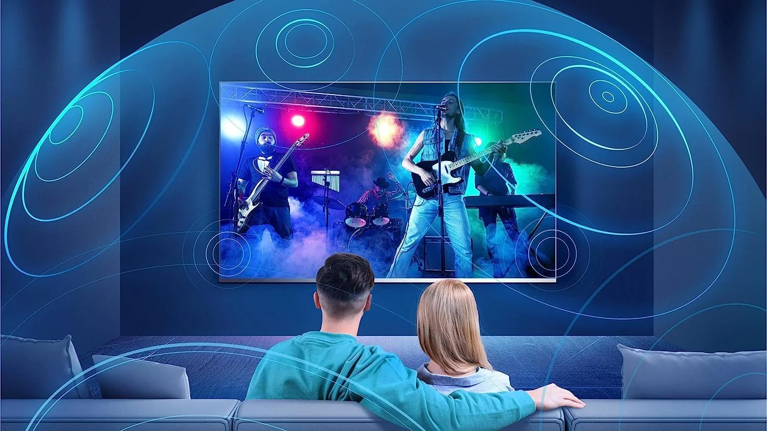 تلفزيون روا 43 بوصة، أندرويد ذكي، إل إي دي، بدقة FHD. أسود، بلوتوث، واي فاي، HDMI, 7 image