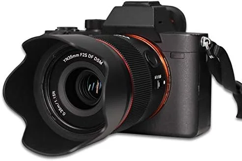 YONGNUO YN35mm F2S DF DSM عدسة رئيسية ذات زاوية واسعة للتركيز التلقائي لسوني، F2 فتحة كبيرة إطار كامل APS-C لكاميرا Sony E Mount باللون الأسود, 9 image