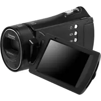 H300 Long Zoom Compact Full HD Camcorder (Black)