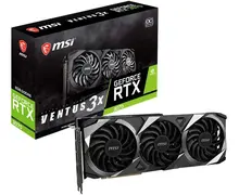 بطاقة رسومات من MSI Gaming GeForce RTX 3070 8GB GDRR6 256-Bit HDMI/DP TORX Fan 3.0 Ampere Architecture OC (RTX 3070 Ventus 3X OC)