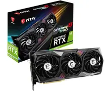 بطاقة رسومات من MSI Gaming GeForce RTX 3060 Ti 8GB GDRR6 256-Bit HDMI/DP Tri-Frozr 2 TORX Fan 4.0 Ampere Architecture RGB OC (RTX 3060 Ti Gaming X Trio)