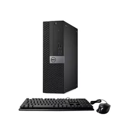 ديل مكتبي كمبيوتر PC i7, up to 64جيجابايت RAM, 4تيرابايت SSD, 24" Lقرص مدمجs, Windows 11 or 10
