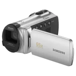 F50 Flash ذاكرة 52x Zoom Camcorder (فضي)