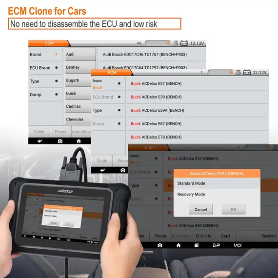 منتج OBDSTAR DC706 Full Version E-CU Tool +ECM +TCM +BODY بلس MP001 طقم & P003+ طقم, 3 image