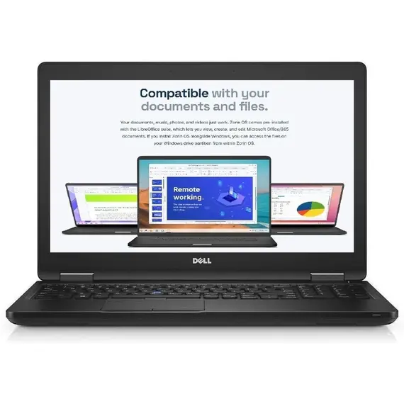 حاسوب محمول 14" ديل Latitude حاسوب محمول: Intel i5! 4جيجابايت RAM! 256جيجابايت SSD! Zorin Core إصدار!, 3 image