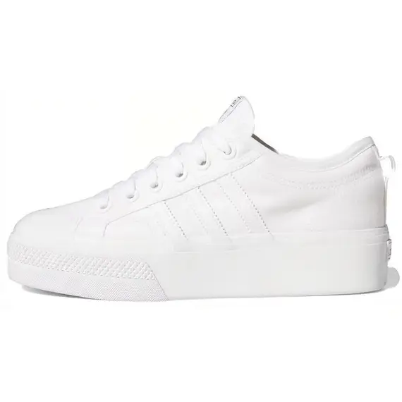 Adidas originals Nizza Platform Fabric wear-resistant Low-top board shoes FV5322