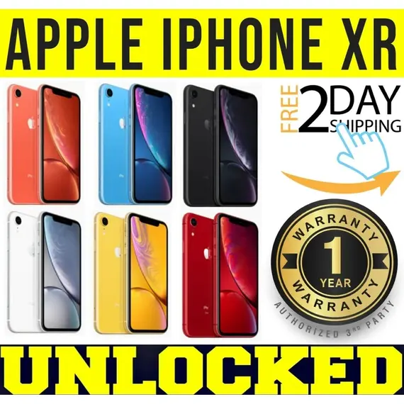 Apple iPhone XR - 64GB 128GB 256GB (FACTORY UNLOCKED), 10 image