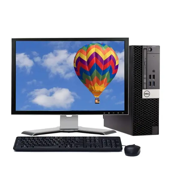 Dell Desktop Computer PC i7, up to 64GB RAM, 4TB SSD, 24" LCDs, Windows 11 or 10, 2 image