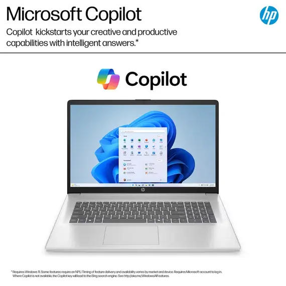 HP - 17.3" Full HD Laptop - AMD Ryzen 5 - 8GB Memory - 512GB SSD, 3 image