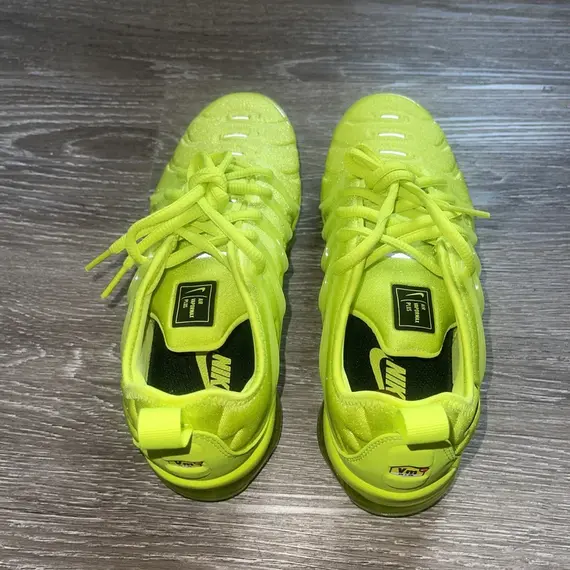 Nike VaporMax Plus Shoes Tennis Ball Neon DX1784-300 Women's Size 7/ Men âs 5.5, 3 image
