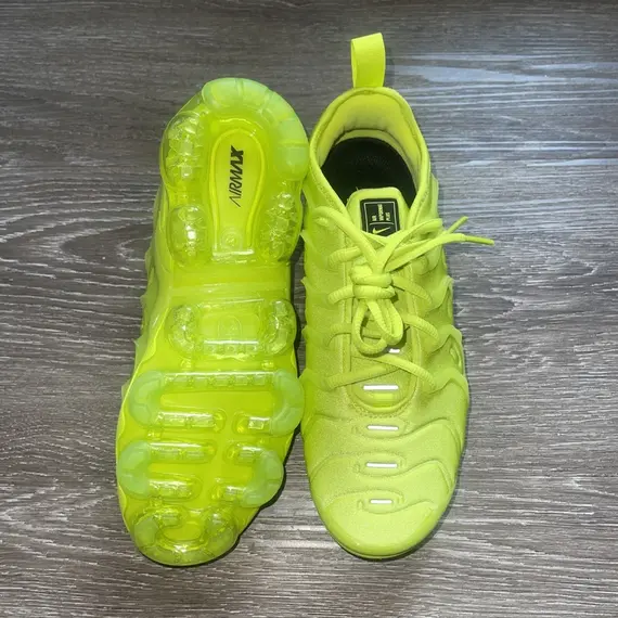 Nike VaporMax Plus Shoes Tennis Ball Neon DX1784-300 Women's Size 7/ Men âs 5.5, 5 image