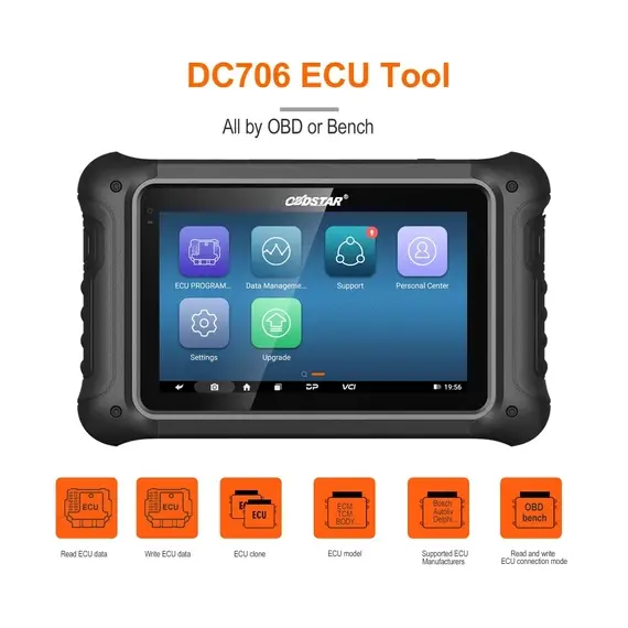 منتج OBDSTAR DC706 Full Version E-CU Tool +ECM +TCM +BODY بلس MP001 طقم & P003+ طقم, 20 image