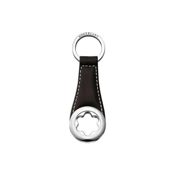 Monتيرابايتlanc Contemporary مجموعة Key Ring with Monتيرابايتlanc emblem