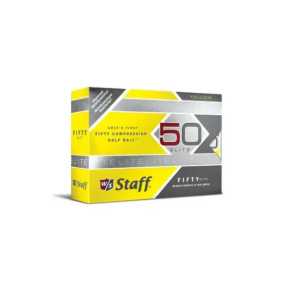 منتج جديد Wilson Staff Fifty Elite Yellow Golf Ball