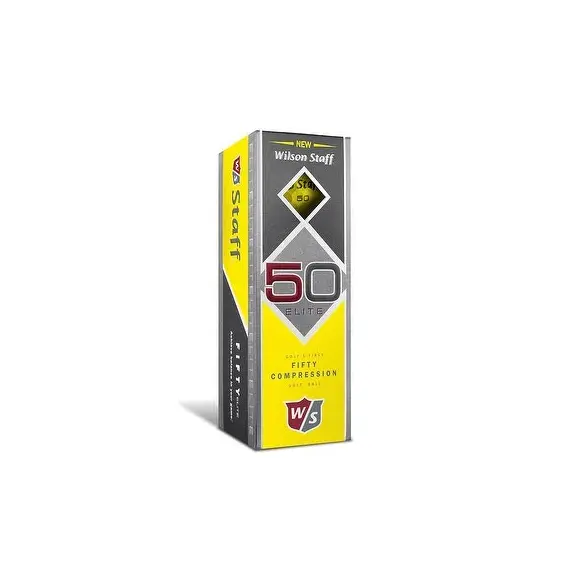 منتج جديد Wilson Staff Fifty Elite Yellow Golf Ball, 2 image