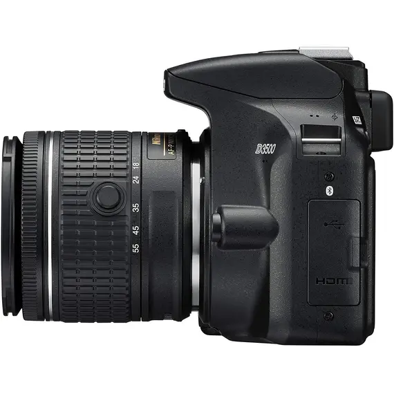 Nikon D3500 Af-P 18-55mm DSLR Camera with 24.2 MP VR Lens, Gold, 6 image