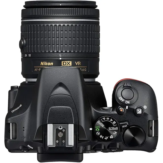 Nikon D3500 Af-P 18-55mm DSLR Camera with 24.2 MP VR Lens, Gold, 7 image