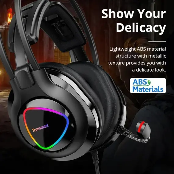 Tronsmart Glary Alpha Gaming Headset - Black, 14 image
