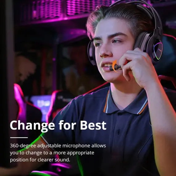 Tronsmart Glary Alpha Gaming Headset - Black, 10 image