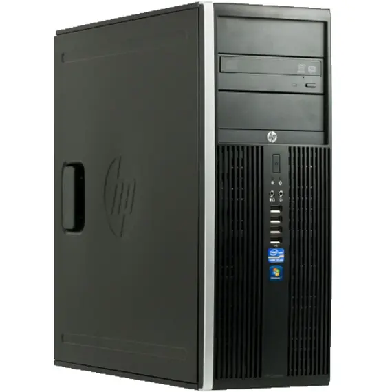 جهاز hp تاور تردد 3.20 ghz  رامات 4 هارد 500 كارت شاشه RX 570 باور 500
