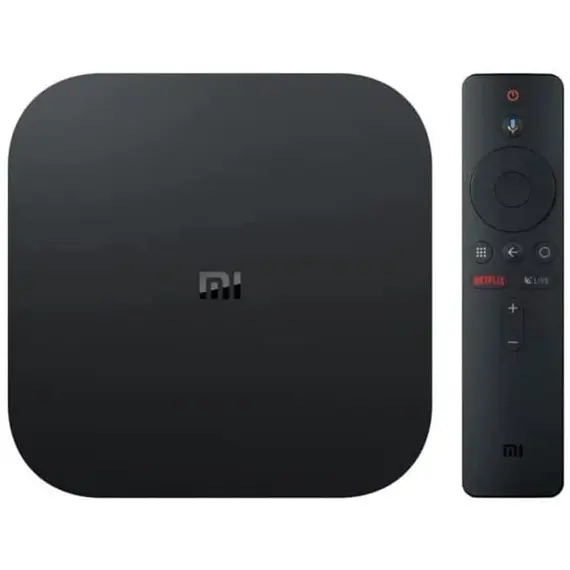 Xiaomi Mi Box S with 4K HDR Android TV Streaming Media Player Google Assistant Remote Official International Version - BLACK