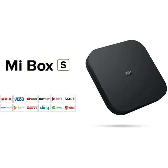 Xiaomi Mi Box S with 4K HDR Android TV Streaming Media Player Google Assistant Remote Official International Version - BLACK, 6 image