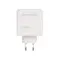 G POWER GP C17 100W 4 PORT شاحن USB A AND 3USB C QUALCOMM سريع CHARGE 3.0 COMPATIBLE WITH Macbook Pro Ipad Galaxy Pixel Iphone AND MORE أبيض أسود, 2 image