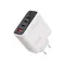 G POWER GP C17 100W 4 PORT شاحن USB A AND 3USB C QUALCOMM سريع CHARGE 3.0 COMPATIBLE WITH Macbook Pro Ipad Galaxy Pixel Iphone AND MORE أبيض أسود, 10 image