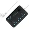 G-Power GP342 Power Strip Surge Protector Containing 220 Volt With Three Universal International Socket provides Two Type C Charging Ports 20 Watt - Black Grey, 7 image